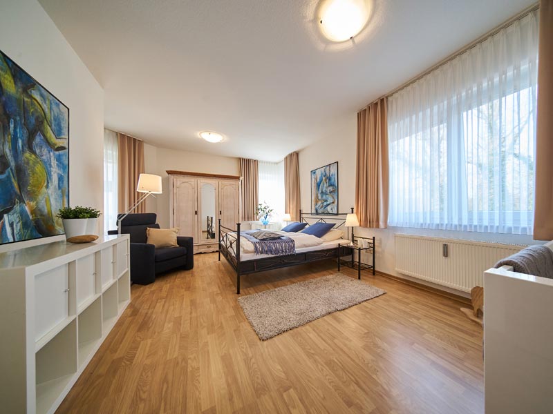 Ferienwohnung D - Schlafzimmer